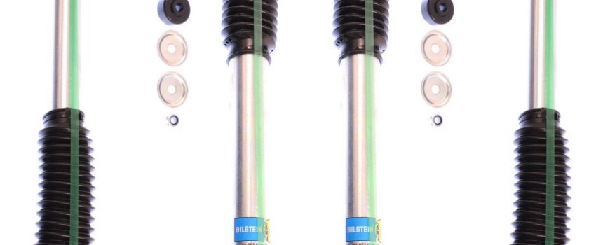 Bilstein 5100 1.5-3" Front 2" Rear Lift Shocks 2007-2018 Jeep Wrangler JK