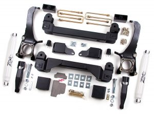 T1 - Zone Offroad 5" Lift Kit Suspension System for 2007-2015 Toyota Tundra