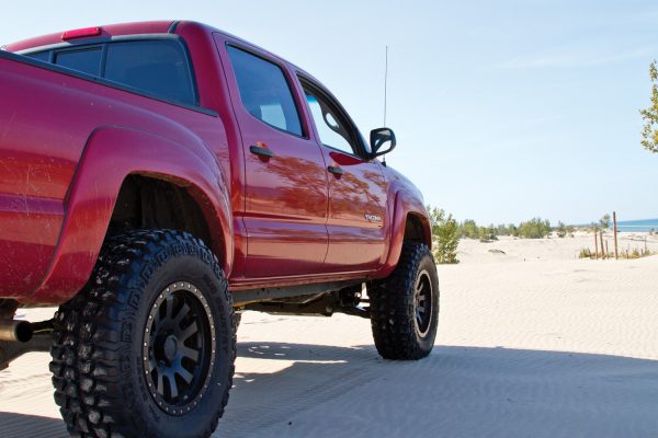 T3 6" Lift Kit Suspension System for Toyota Tacoma 2005-2015 installed - side view
