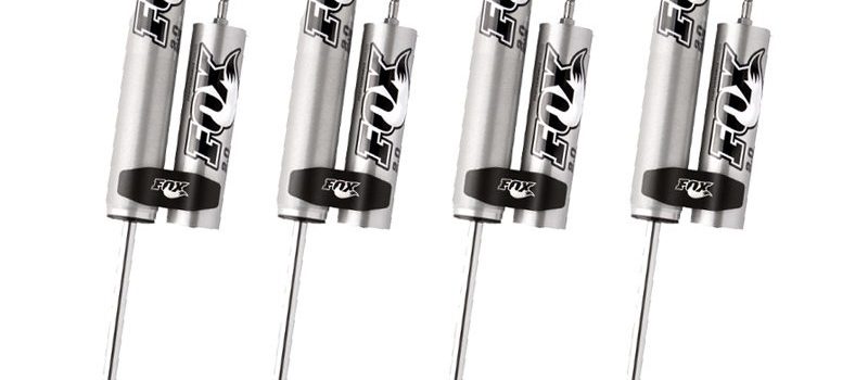 Fox 2.5-3.5" Front 1.5-3.5" Rear Lift Shocks for Dodge Ram 2500 03-13 4WD