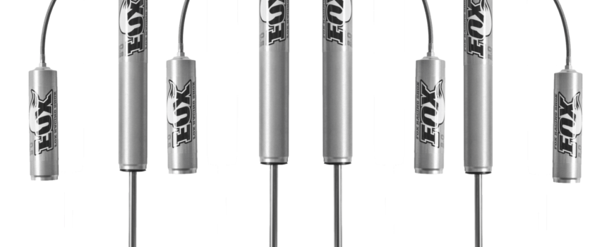 Fox 4-6 Front 3.5-4.5 Rear Lift Shocks for Jeep Cherokee XJ 84-01