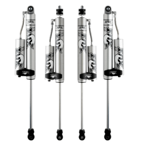 Fox 4-6 Front 4-6 Rear Lift Reservoir Shocks for Jeep Wrangler JK 2007-2018