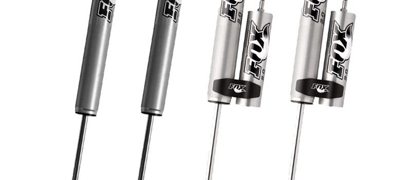 Fox 4-6" Front 4-6" Rear Lift Shocks for Chevy Silverado 1500HD 01-07