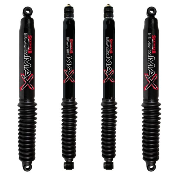 00-06 Chevy Suburban 2500 4WD 5-6" Fr 3-6" Rear Lift Skyjacker Black MAX Shocks