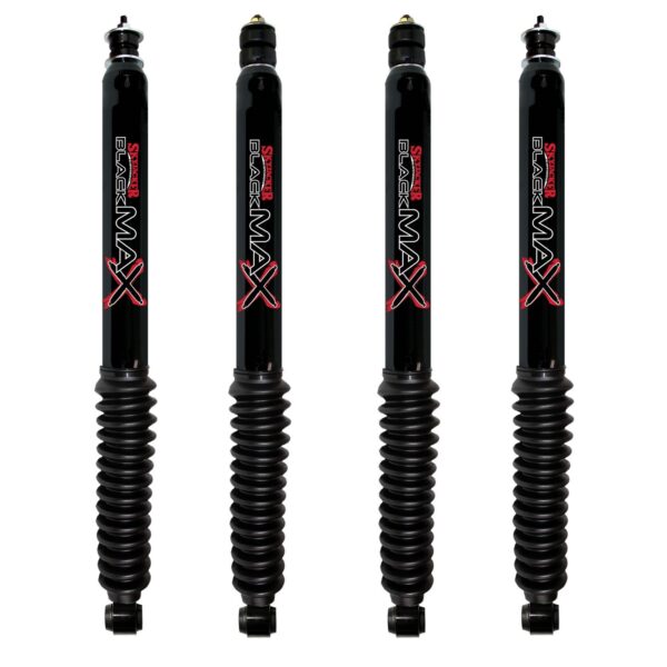 05-08 Isuzu I-Series 4WD 3-5" Fr 3-4" Rear Lift Skyjacker Black MAX Shocks