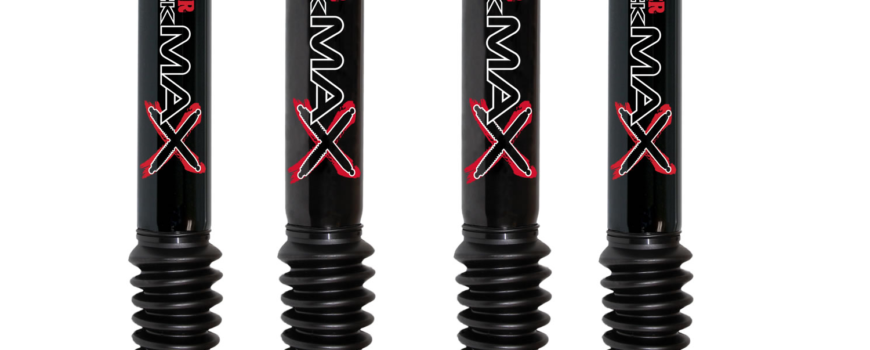 05-16 Ford F-250 4WD 3.5-5 Lift Skyjacker Black MAX Shocks