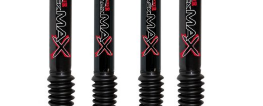 70-76 Ford F-150 4WD 1.5-4 Fr 1.5-2 Rear Lift Skyjacker Black MAX Shocks