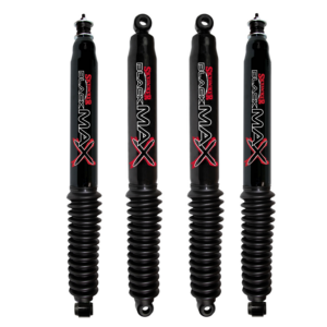 84-85 TOYOTA Pickup 4WD 7-8 Fr 4-8.5 Rear Lift Skyjacker Black MAX Shocks