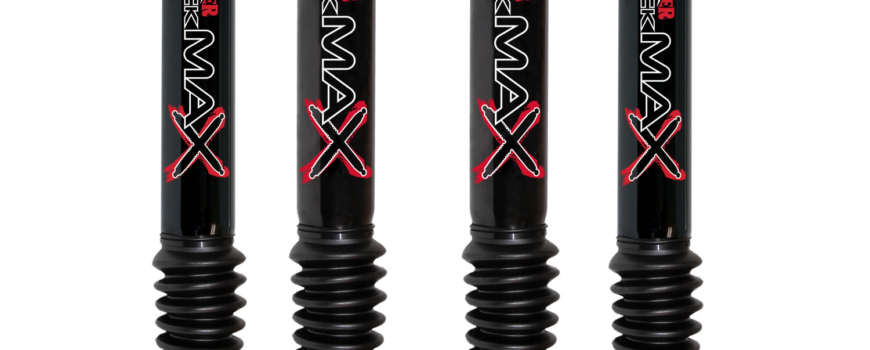 94-01 Dodge Ram 1500 4WD 2-3 Fr 1-5 Rear Lift Skyjacker Black MAX Shocks