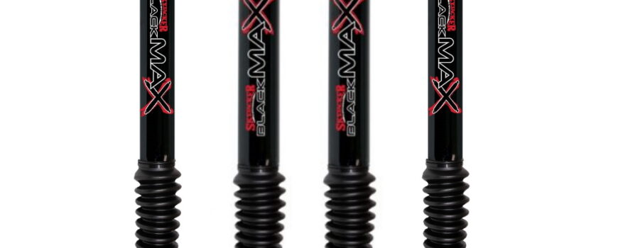 97-06 Jeep Wrangler TJ 4WD 3.5-4 Lift Skyjacker Black MAX Shocks