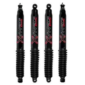 99-04 Ford F-250 2WD 6-8 Fr 7-8 Rear Lift Skyjacker Black MAX Shocks