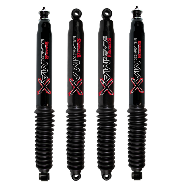 99-04 Ford F-250 2WD 6-8 Fr 7-8 Rear Lift Skyjacker Black MAX Shocks