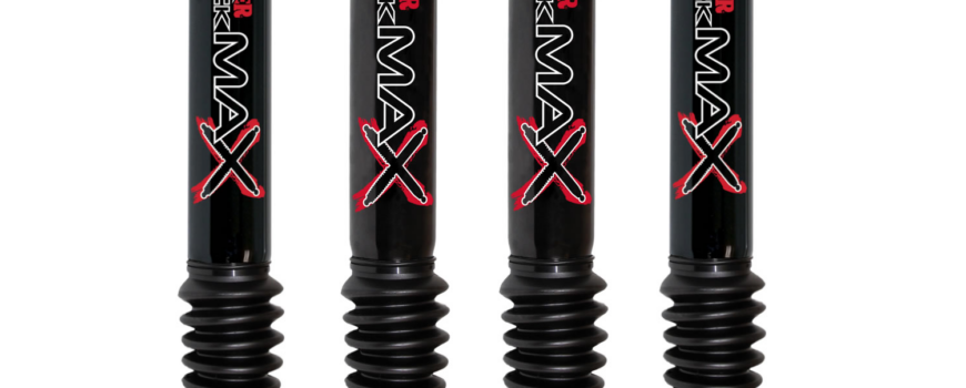 99-04 Ford F350 Super Duty 2WD 6-8 Fr 7-8 Rear Lift Skyjacker Black MAX Shocks