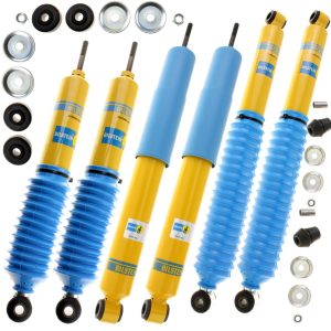 Bilstein 4600 4 Quad Front and 2 Rear Shocks for 1980-1996 Ford Bronco