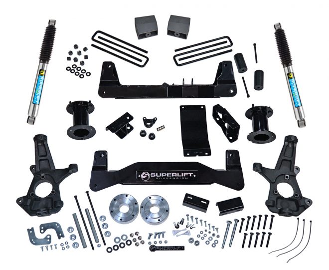 SuperLift 6.5" Lift Kit with Bilstein Rear Shocks for 20072013 Chevy