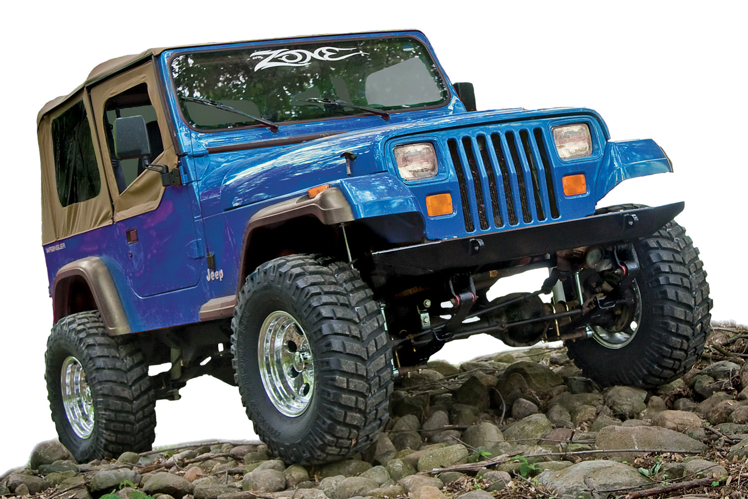 Arriba 42+ imagen 4 inch lift kit jeep wrangler yj