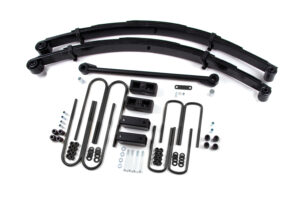 Zone Offroad 4" Leaf Springs Lift Kit 2000-2004 Ford F250/F350 4WD