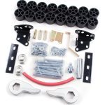 Zone Offroad 4" Torsion Bar Keys & Body Lift Kit 1997-2003 Ford F150