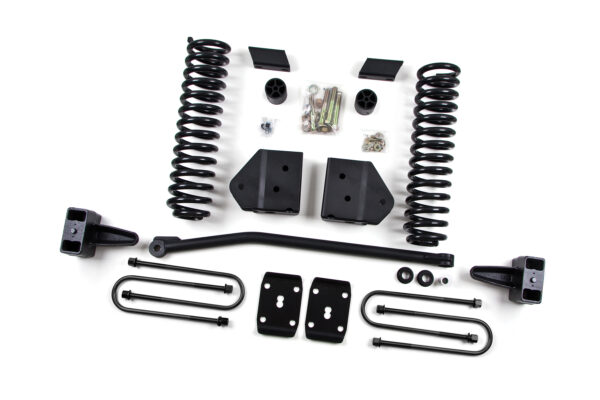 Zone Offroad 4" Coil Springs and Bracket Lift Kit 2008-2010 Ford F250/F350