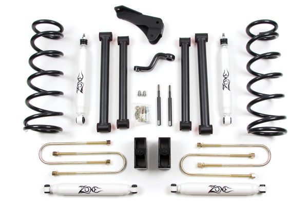 Zone Offroad 5" Coil Springs Lift Kit 2008 Dodge Ram 2500/3500