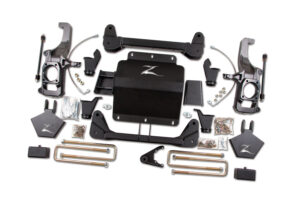 Zone Offroad 5" Knuckle and Bracket Kit Lift Kit 2011-2019 Silverado/Sierra 2500HD/3500HD