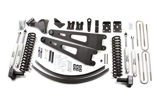 Zone Offroad 6" Coil Springs Lift Kit 2008-2010 Ford F250/F350