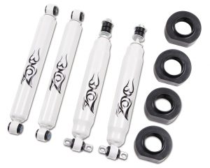 Zone Offroad 2" Coil Spacers Lift Kit 1993-1998 Grand Cherokee ZJ