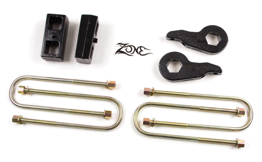 Zone Offroad 2" Torsion Bar Keys Lift Kit 19972003 Ford F150 4WD
