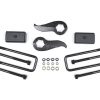Zone Offroad 2" Torsion Bar Keys Lift Kit 2011-2019 Chevy/GMC 2500HD/3500