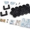 Zone Offroad 3-1/2" Strut Spacers & leveling+body lift kit 2007-2013 Silverado/Sierra 1500