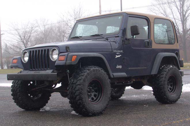 Arriba 41+ imagen 3 inch lift kit jeep wrangler tj