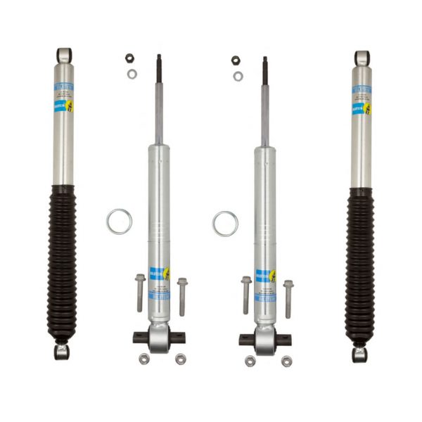 Bilstein 0-2" Front and 0-1" Rear Lift Shocks for 2015-2020 Ford F-150 4WD