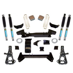 SuperLift 6" Lift Kit with Bilstein Shocks for 1999-2010 2500 NON HD and 2001-2006 1500HD - Knuckle Style Kit