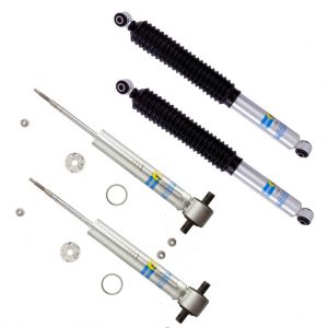 Bilstein 5100 0-1.6" Front & 0-1" Rear Lift Shocks 15-'17 GMC Yukon 4WD