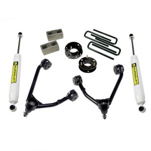 SuperLift 3.5" Upper Control Arm (UCA) Kit for the 2014-2017 Chevrolet Silverado and GMC Sierra 1500 2WD Pickups with Factory Aluminum or Stamp Steel Control Arms