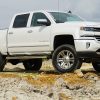 SuperLift 6.5" Lift Kit with Superide Rear Shocks for 2014-2017 Chevrolet Silverado & GMC Sierra 1500 4WD with OE Aluminum or Stamped Steel Control Arms