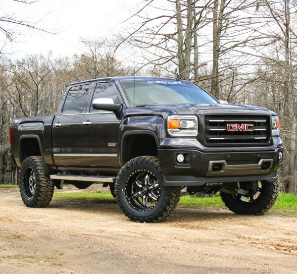 SuperLift 8" Lift Kit - 2014-2017 Chevy Silverado and GMC Sierra 1500 with OE Aluminum or Stamp Steel Control Arms - 4WD