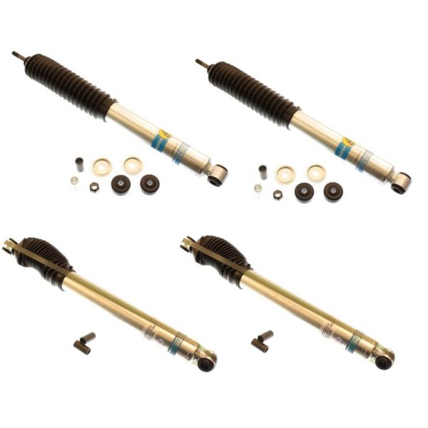 Bilstein 5100 6" Front and 0-1" Rear Lift Shocks 99-'16 Ford F-250 Super Duty 2WD