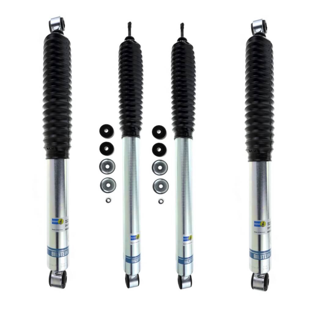 Bilstein 5100 Springover Front and 3-4