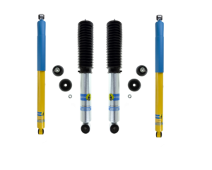 Bilstein 5100 0-2.5 Front and 4600 Rear Lift Shocks for 03-09 HUMMER H2