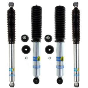 Bilstein 5100 0-2.5" Front and 4600 Rear Lift Shocks for 03-09 HUMMER H2