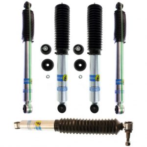 Bilstein 5100 0-2.5" Front and 4600 Rear Lift Shocks +Stabilizer for 03-09 HUMMER H2