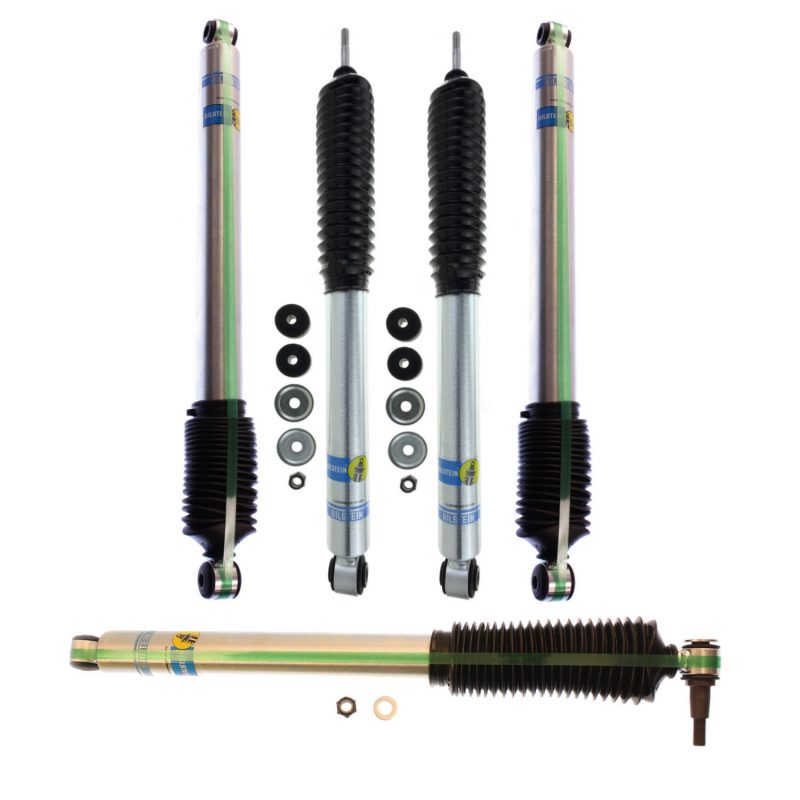 Bilstein 5100 4" Front and 24" Rear Lift Shocks +Stabilizer for 0816