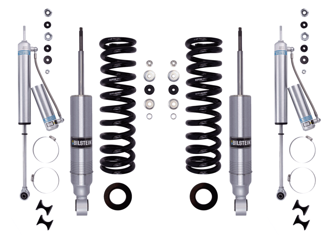 Bilstein 6112 Assembled 0.32" Front Coilovers 01" Rear Lift Shocks