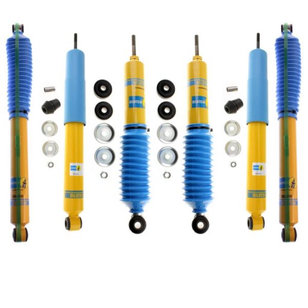 Bilstein 4600 Quad Front & Rear Shocks for 80-'96 FORD F-150 4WD