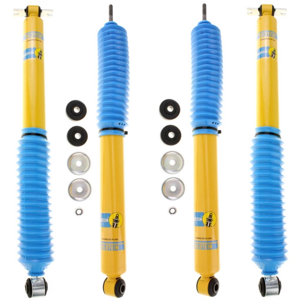 Bilstein 4600 Front, Rear Shocks for 07-18 Jeep Wrangler (JK) 2WD/4WD