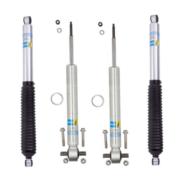 Bilstein 5100 0-2'' Front & 0-1'' Rear Lift Shocks for 15-’17 FORD F150 2WD