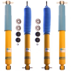 Bilstein 4600 Front & Rear Shocks for 84-'01 JEEP Cherokee (XJ) 4WD