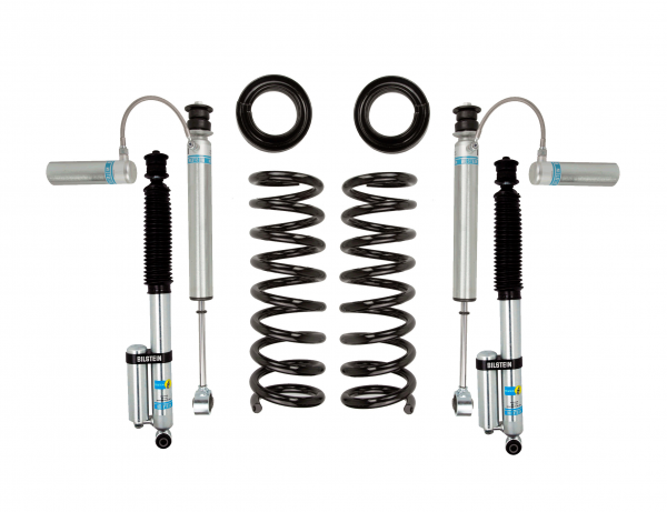 Bilstein B8 5162 2.3″ Front and 0-1" Rear Lift kit with Remote Reservoirs for 2014-2018 Ram 2500 4WD Diesel