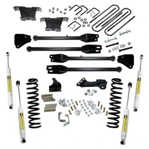 SuperLift 4" Lift Kit For 2011-2016 Ford F-250 and F-350 Super Duty 4WD - Diesel Engine - with a 4-Link Conversion and Superide Shocks